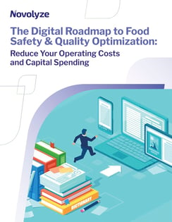 eBook cover - The Digital Roadmap to Food Safety & Quality Optimization